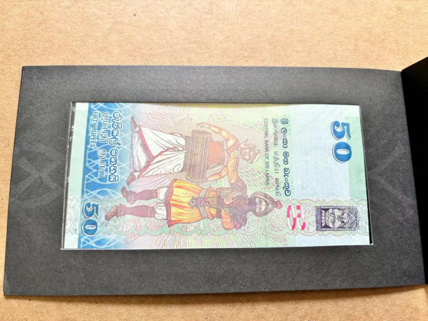 【Blue Auction】✨世界纸币精拍第506期【精】  【一组3册 含无47】斯里兰卡 20-100卢比一组 全新UNC