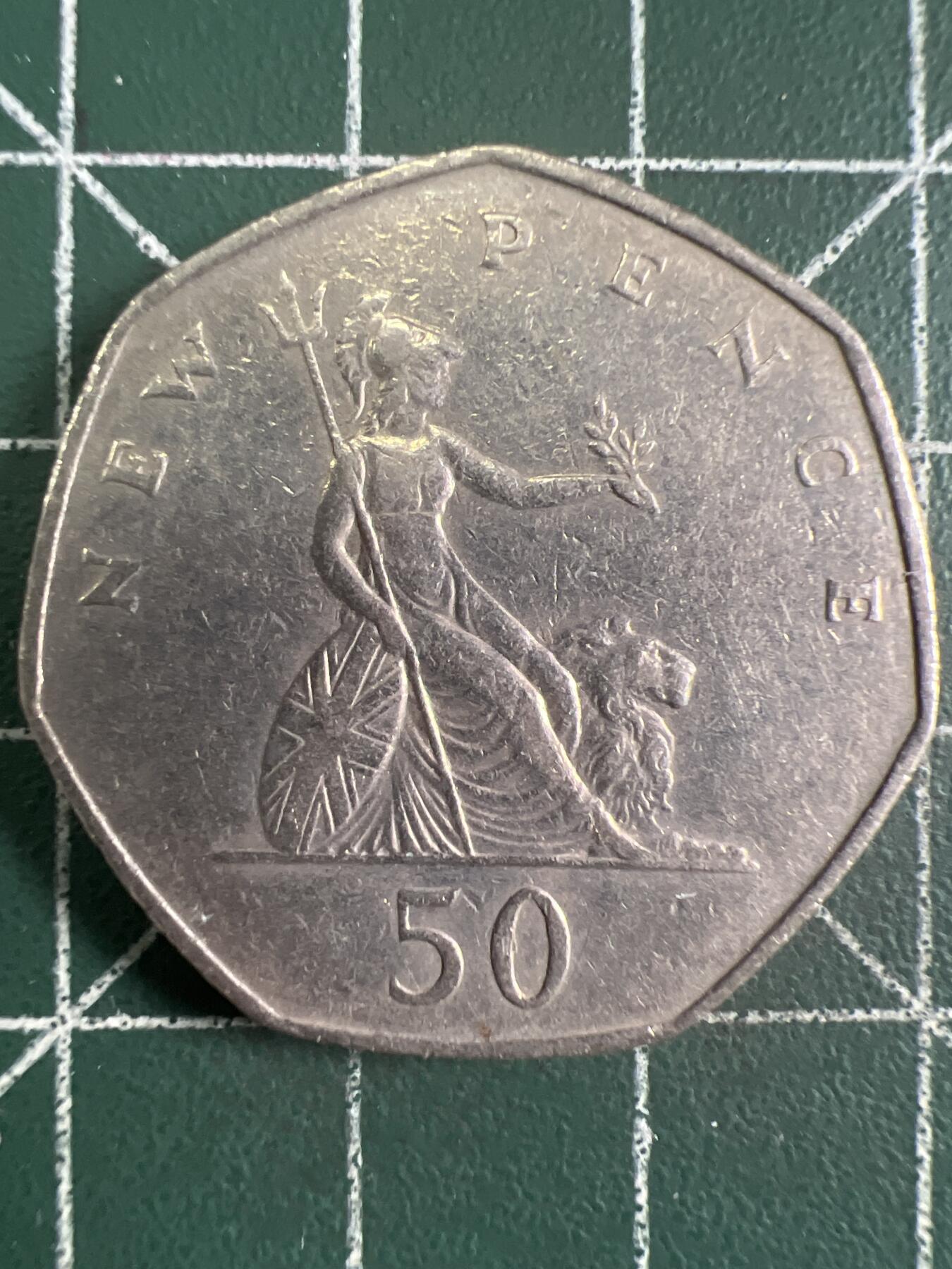 第656期 硬币场 （无押金，捡漏，全场50包邮，偏远地区除外，接收代拍业务，本店十天发一次货） 英国50便士