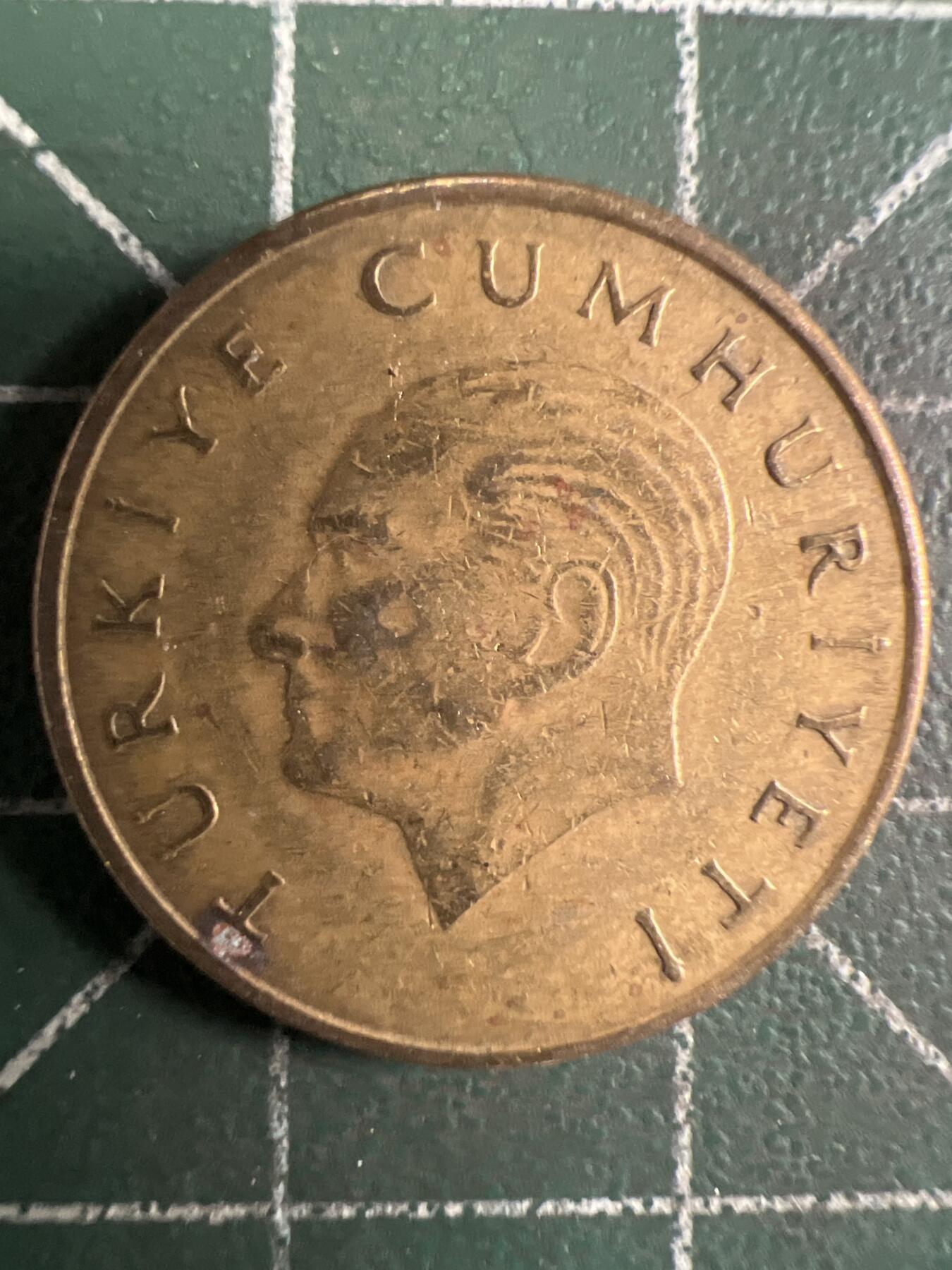 第656期 硬币场 （无押金，捡漏，全场50包邮，偏远地区除外，接收代拍业务，本店十天发一次货） 土耳其100里拉