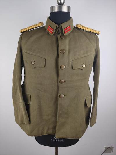 全场0元起拍 第175期 咸鱼国勋章拍卖专场 7月21日（周日）下午6：00开始 - 原品98通礼上衣 准尉带肩章 领围39 胸围100 肩宽39 衣长62 袖长51