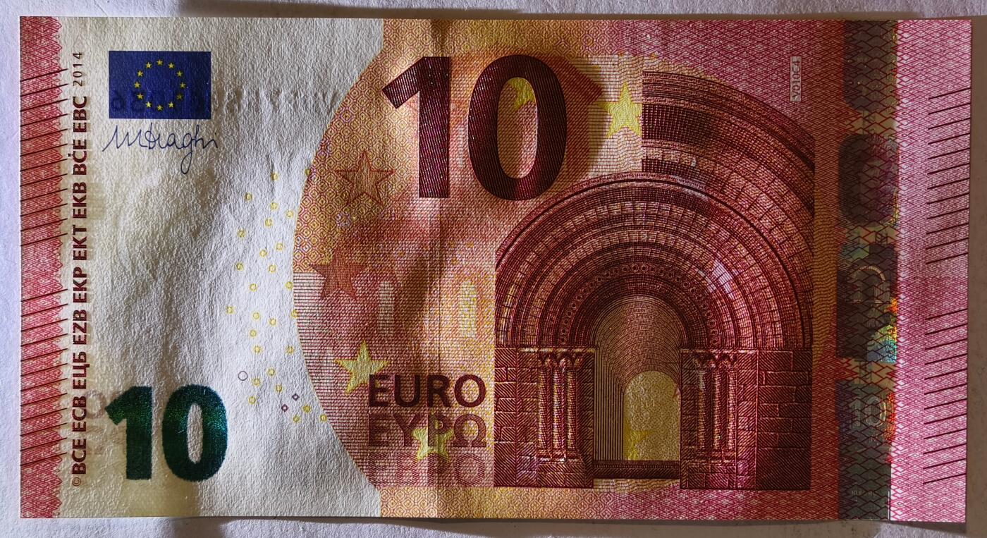 紫瑗钱币——第387期拍卖——纸币场 欧元 西班牙 2014年 圣天使桥 10欧元 UNC