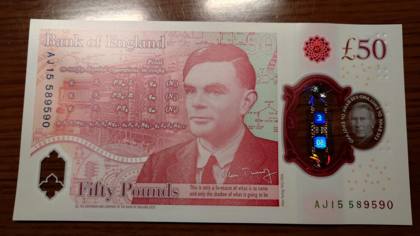 【世界钱币】精选微拍第120期暨2024年第31期  新到货查尔斯50镑，亚美尼亚全套，新版5000卢布等 2023年英国G序列50镑查尔斯 全新绝品无347尾号590