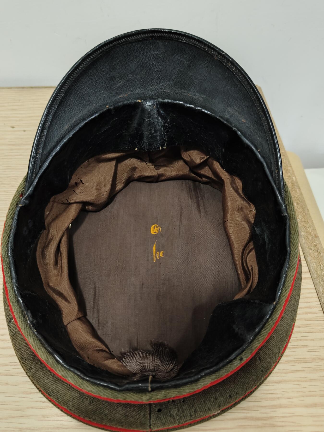 全场0元起拍 第175期 咸鱼国勋章拍卖专场 7月21日（周日）下午6：00开始 原品大码 陆将校帽 57CM