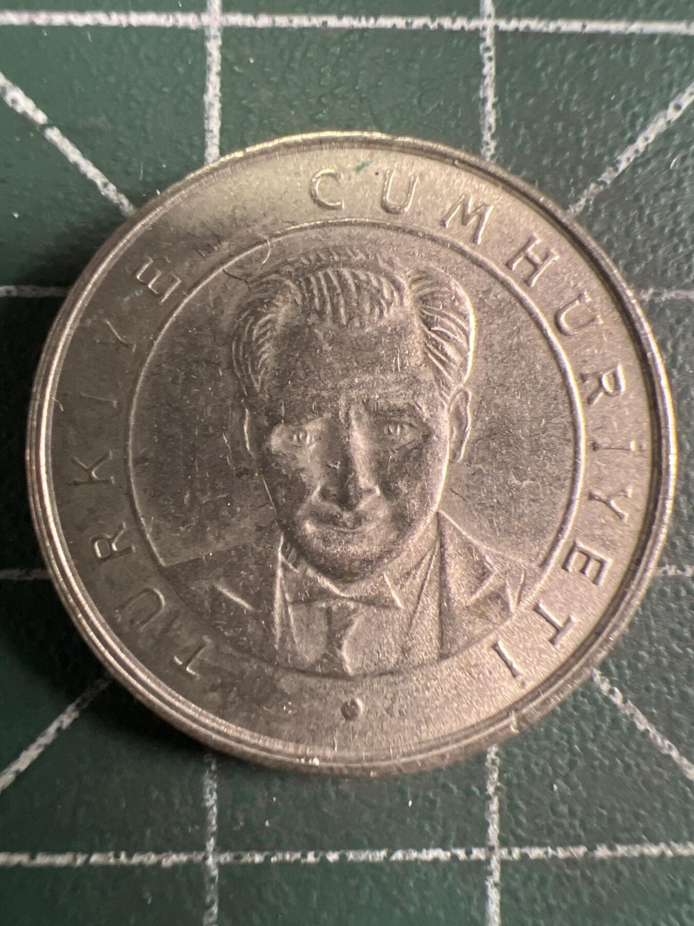 第656期 硬币场 （无押金，捡漏，全场50包邮，偏远地区除外，接收代拍业务，本店十天发一次货） 土耳其25库鲁