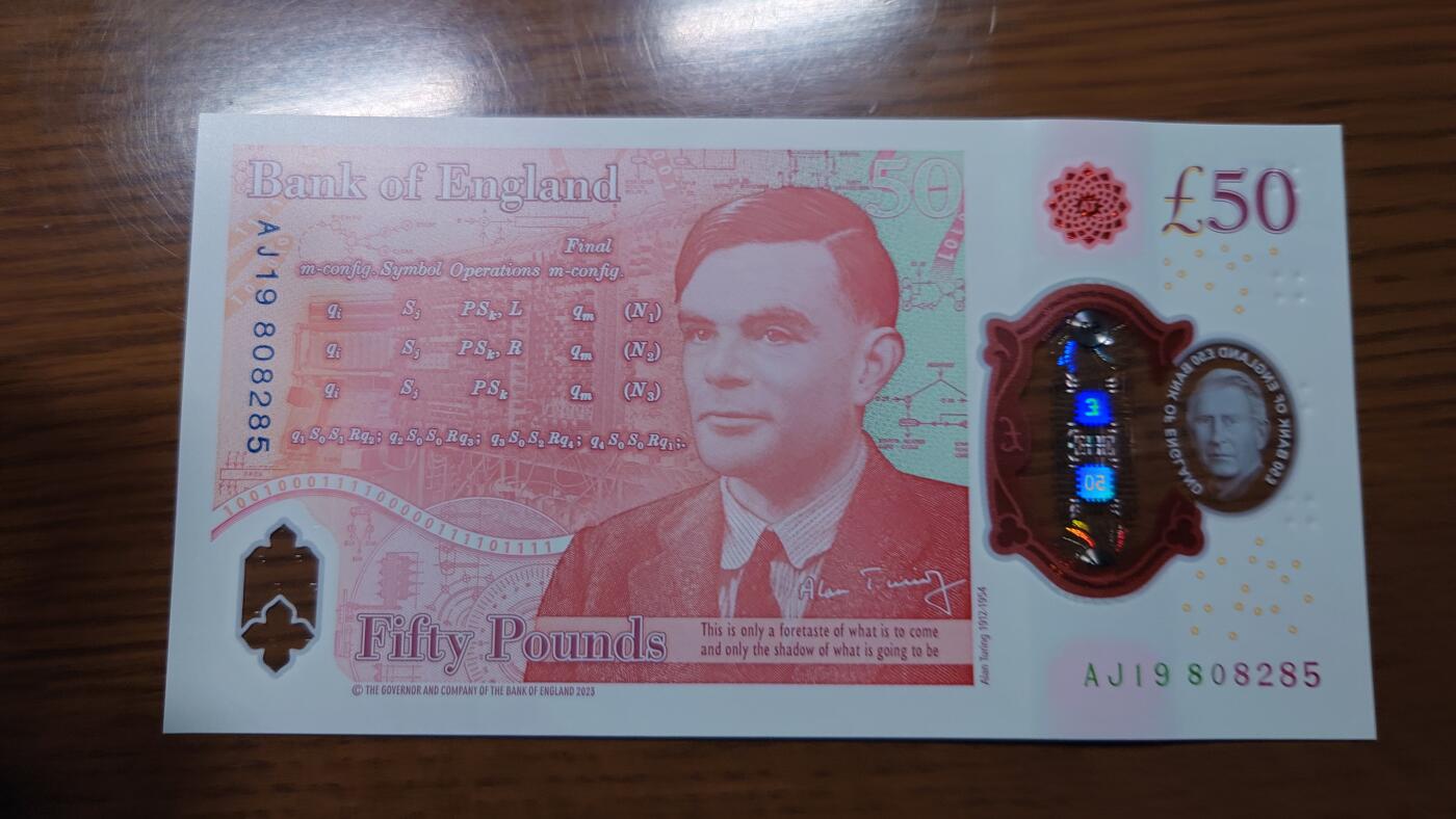 【世界钱币】精选微拍第120期暨2024年第31期  新到货查尔斯50镑，亚美尼亚全套，新版5000卢布等 2023年英国G序列50镑查尔斯 全新绝品无347尾号285