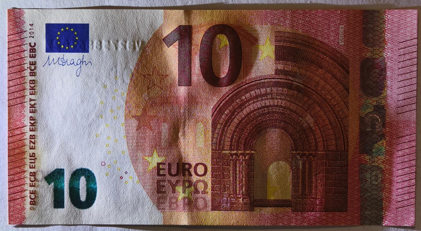 紫瑗钱币——第387期拍卖——纸币场 欧元 西班牙 2014年 圣天使桥 10欧元 UNC