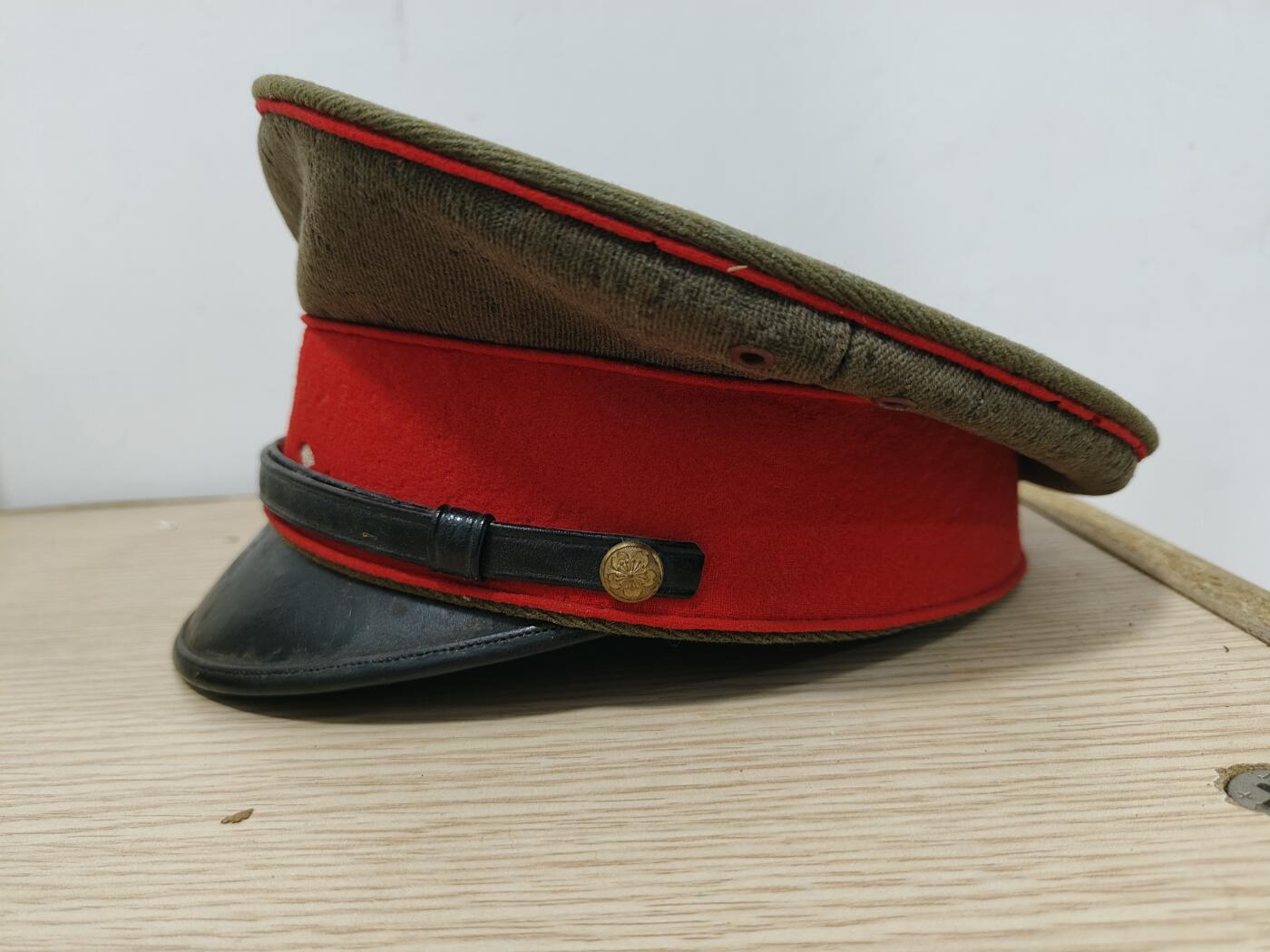 全场0元起拍 第175期 咸鱼国勋章拍卖专场 7月21日（周日）下午6：00开始 原品大码 陆将校帽 57CM