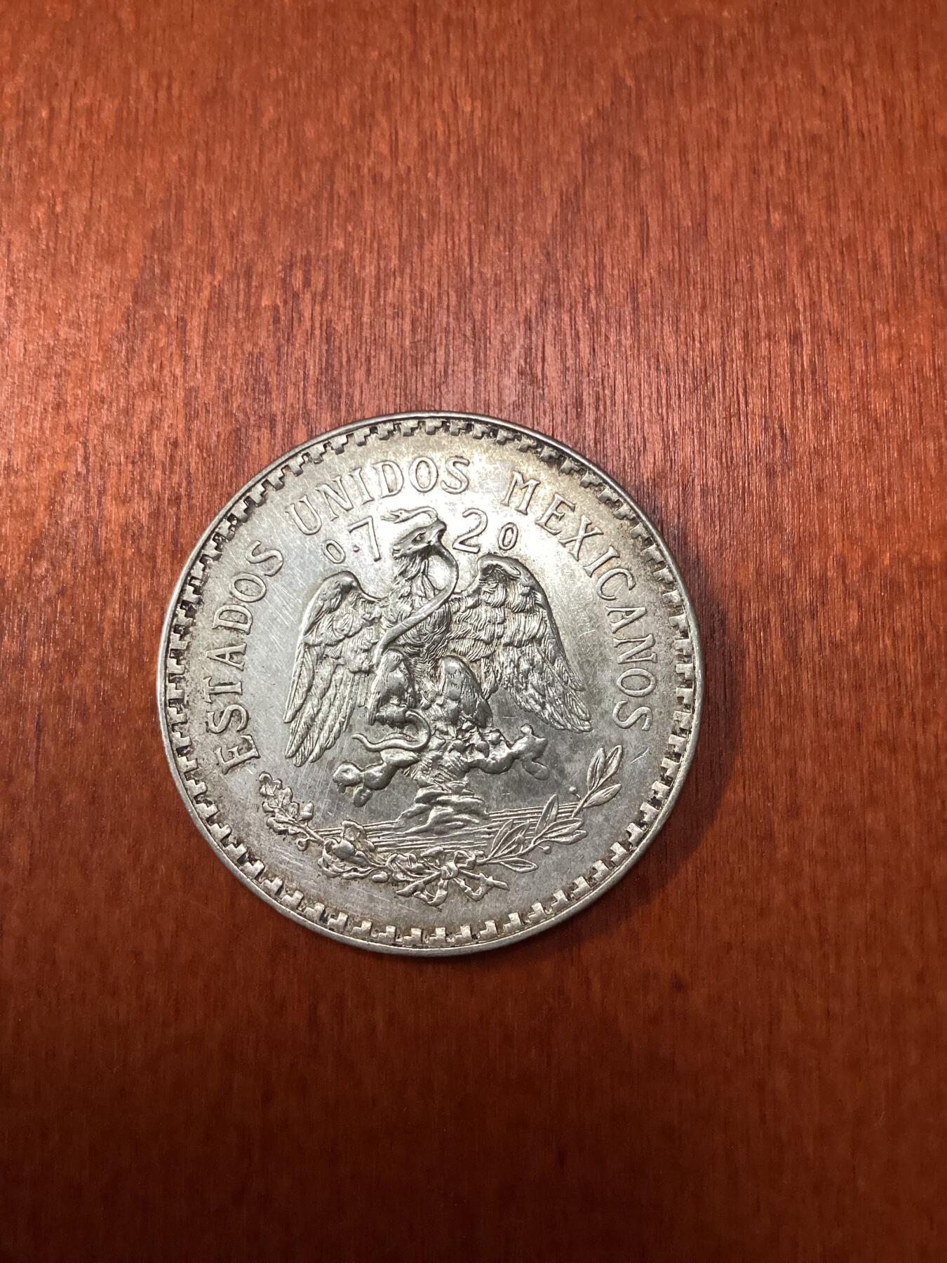 长老汇龙年精选第十场拍卖 1934墨西哥自由帽1比索银币