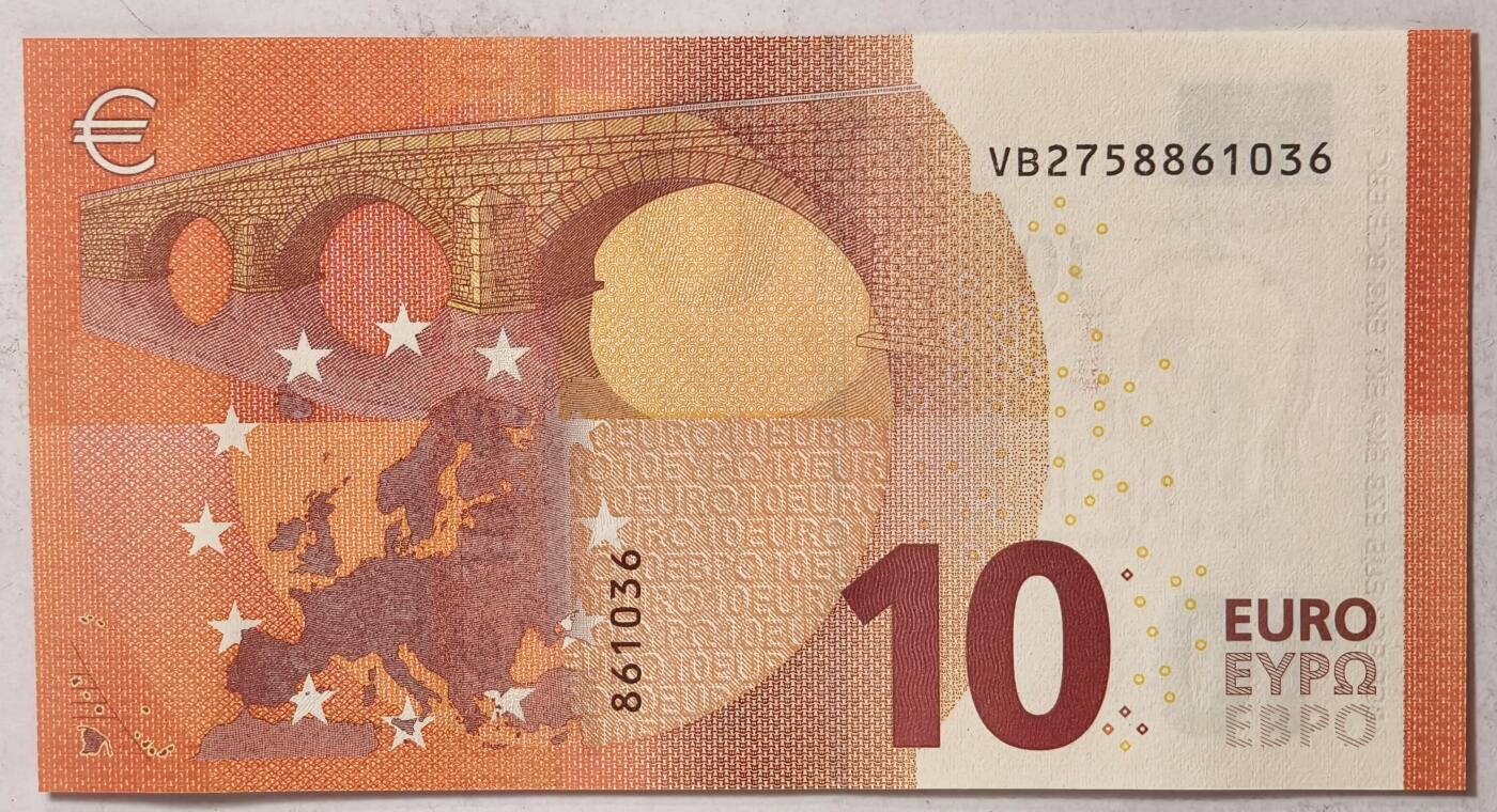 紫瑗钱币——第387期拍卖——纸币场 欧元 西班牙 2014年 圣天使桥 10欧元 UNC