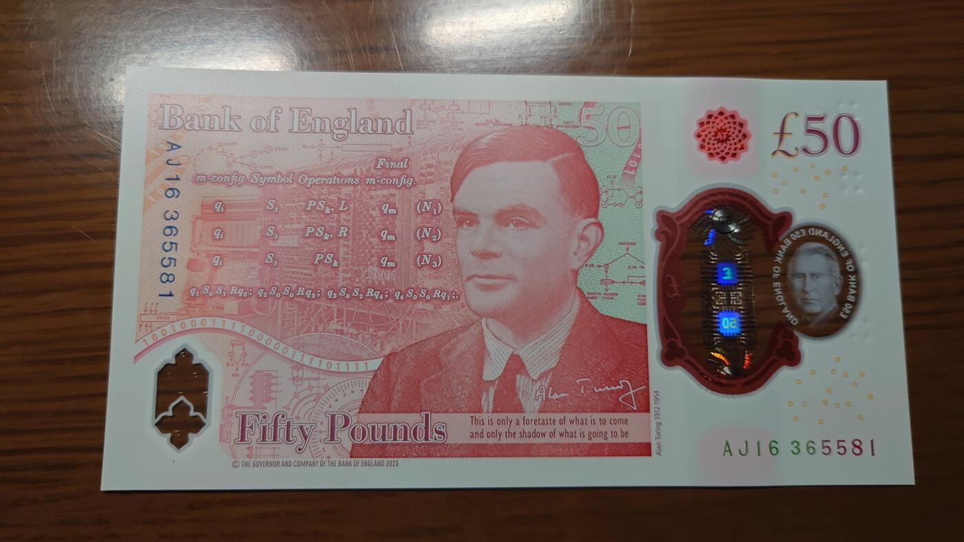 【世界钱币】精选微拍第120期暨2024年第31期  新到货查尔斯50镑，亚美尼亚全套，新版5000卢布等 2023年英国G序列50镑查尔斯 全新绝品无47尾号581