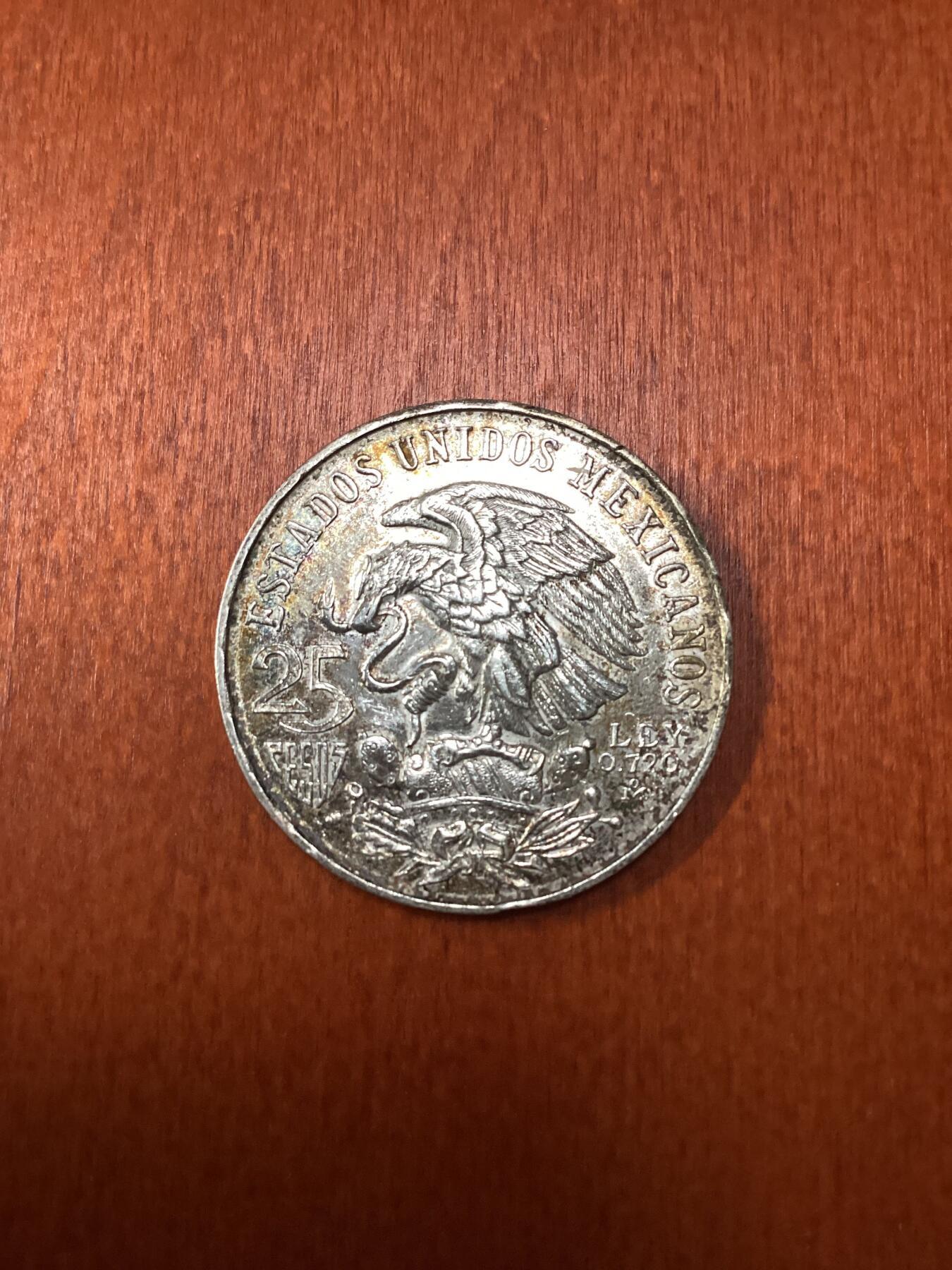长老汇龙年精选第十场拍卖 1968墨西哥奥运会25比索大银币，未流通品