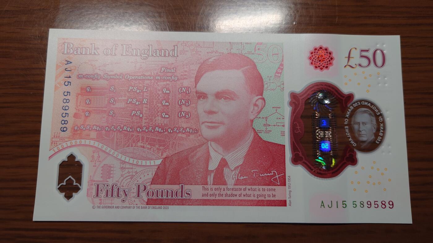 【世界钱币】精选微拍第120期暨2024年第31期  新到货查尔斯50镑，亚美尼亚全套，新版5000卢布等 2023年英国G序列50镑查尔斯 全新绝品无347尾号589 重复号