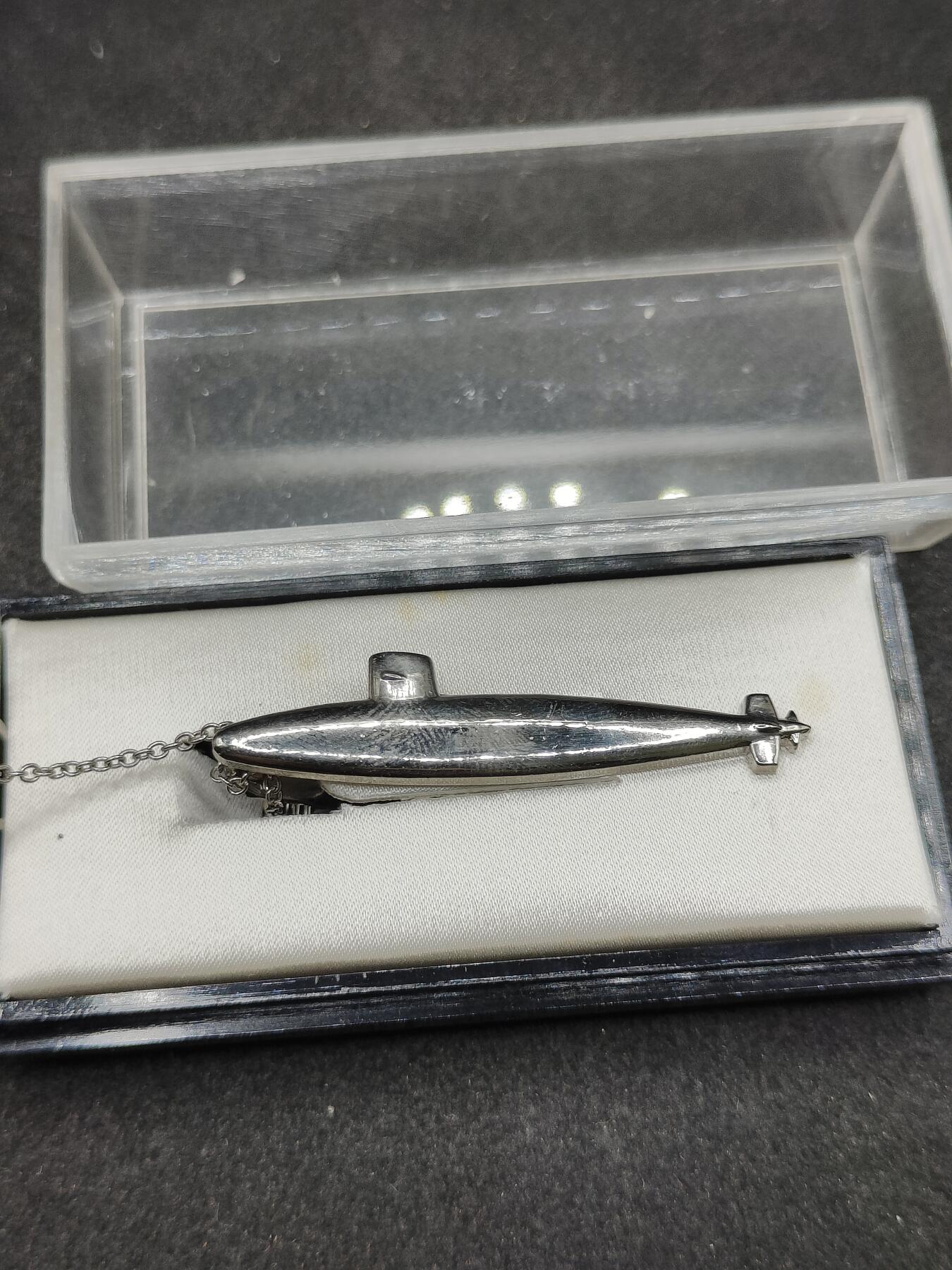 全场0元起拍 第175期 咸鱼国勋章拍卖专场 7月21日（周日）下午6：00开始 日本999潜艇领带夹