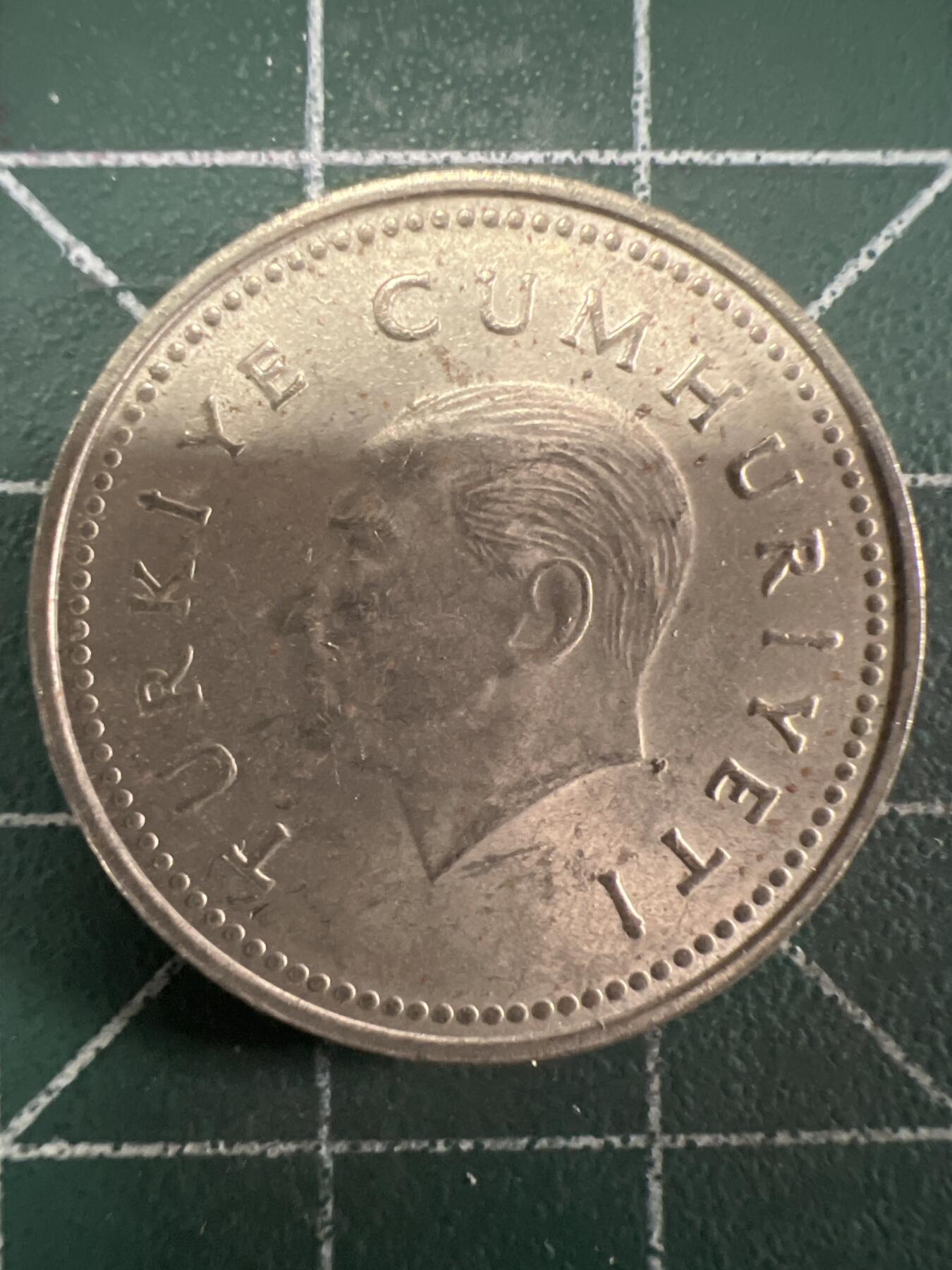 第656期 硬币场 （无押金，捡漏，全场50包邮，偏远地区除外，接收代拍业务，本店十天发一次货） 土耳其1000里拉