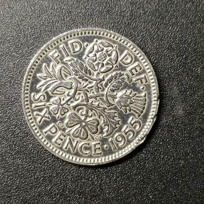 ↓君缘收藏157期☞钱币邮品↓无佣金、可寄存、满10元包邮  - 英国🇬🇧幸运六便士