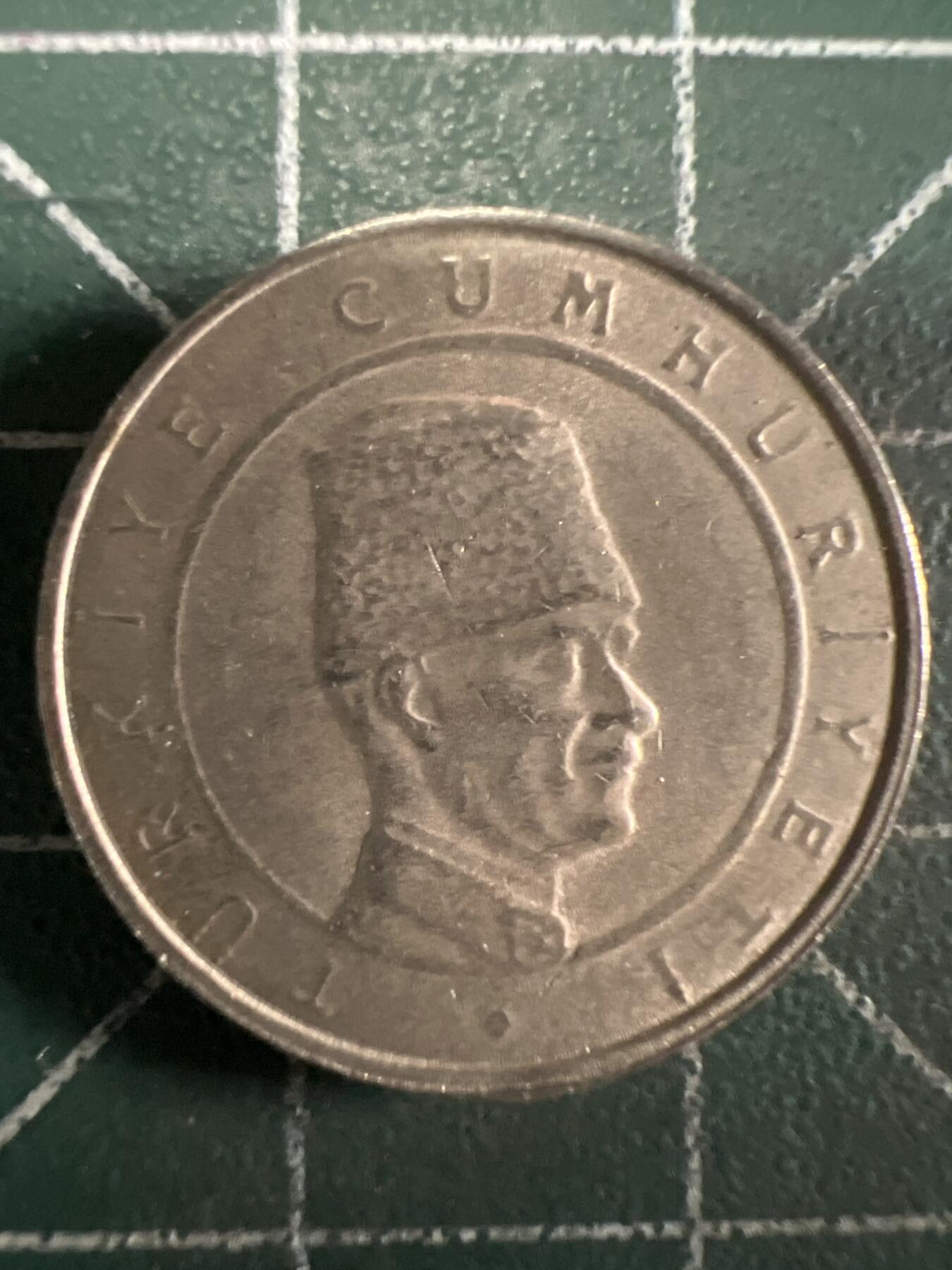 第656期 硬币场 （无押金，捡漏，全场50包邮，偏远地区除外，接收代拍业务，本店十天发一次货） 土耳其100Bin里拉