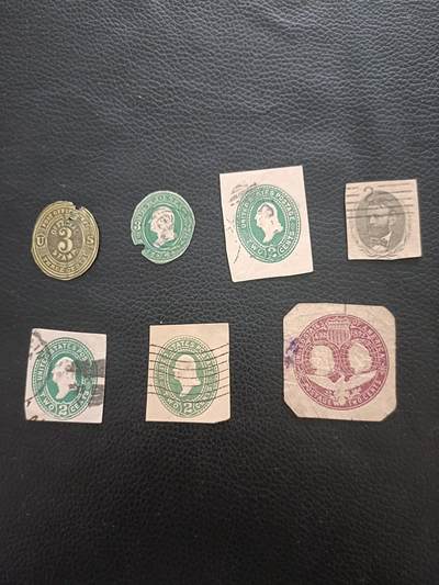42外国邮票  美国1890年左右的古典邮票7枚  品相如图  所见即所得 - 42外国邮票  美国1890年左右的古典邮票7枚  品相如图  所见即所得
