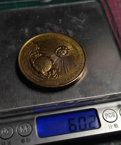 欧洲艺术麦朵尔 周五结拍 法国镀金老铜章