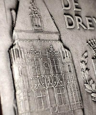 欧洲艺术麦朵尔 周五结拍 法国装饰艺术原盒镀银铜章