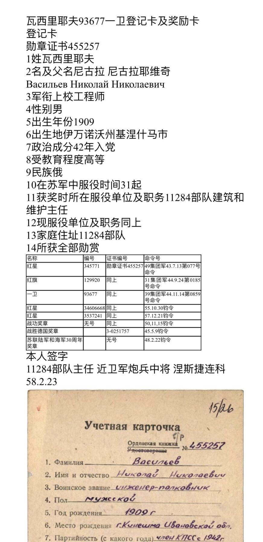 大猫徽章拍卖第251期 苏联43一卫3⃣️ 档案齐全 