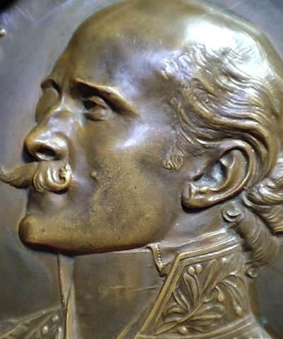 欧洲艺术麦朵尔 周五结拍 1938法国剧作家爱德华罗斯坦大铜章 高浮雕