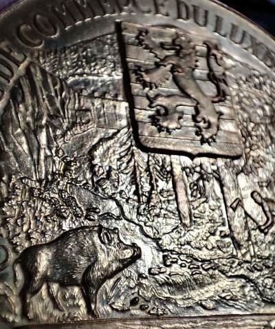 欧洲艺术麦朵尔 周五结拍 卢森堡商会镀金大铜章