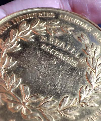 欧洲艺术麦朵尔 周五结拍 法国镀金老铜章