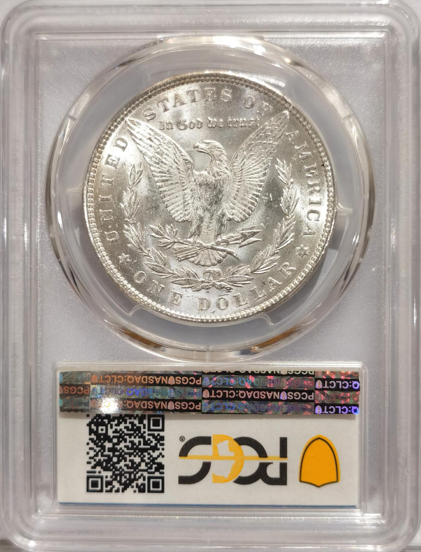博洋堂世界钱币拍卖第084期（全场包邮） PCGS MS64 1888美国自由女神1美元银币，发财年