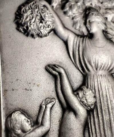 欧洲艺术麦朵尔 周五结拍 法国装饰艺术原盒镀银铜章