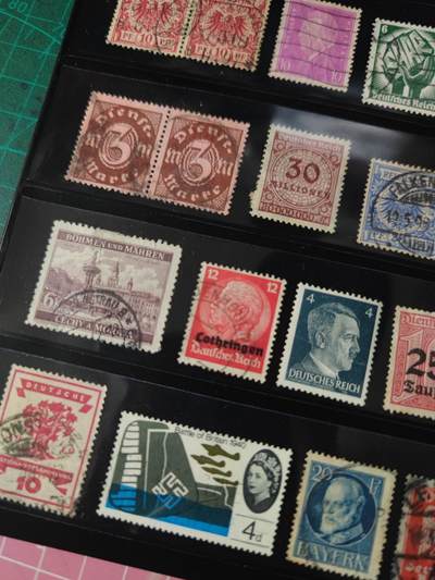 欧洲艺术麦朵尔 周五结拍 二战时期邮票一组A