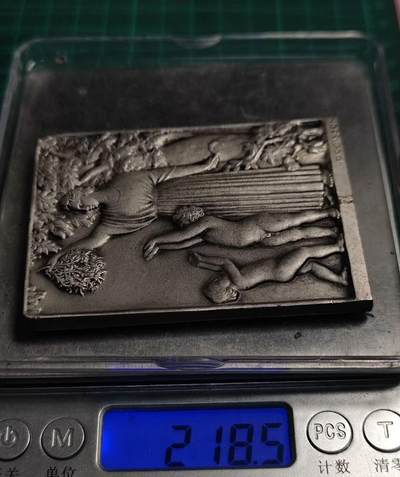 欧洲艺术麦朵尔 周五结拍 法国装饰艺术原盒镀银铜章