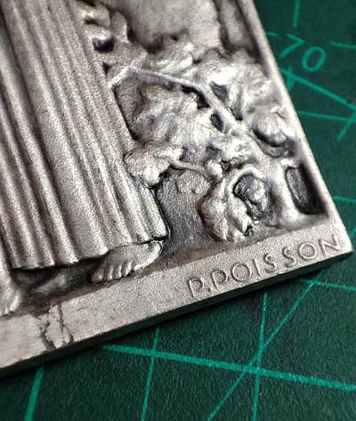 欧洲艺术麦朵尔 周五结拍 法国装饰艺术原盒镀银铜章