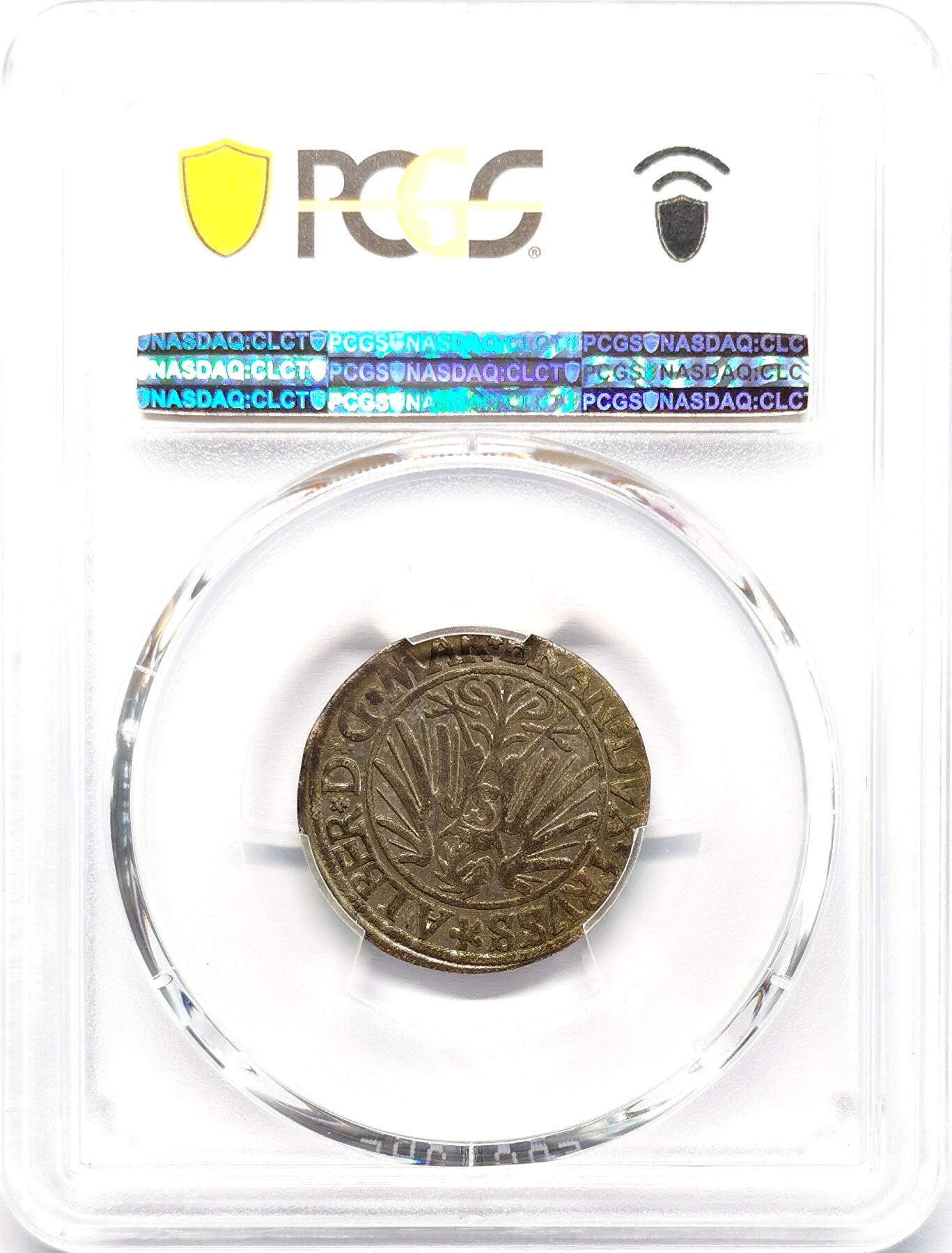 凡希社世界钱币微拍第二百七十七期 1540普鲁士公国3Gro银辅币PCGS-AU55少见头像版！