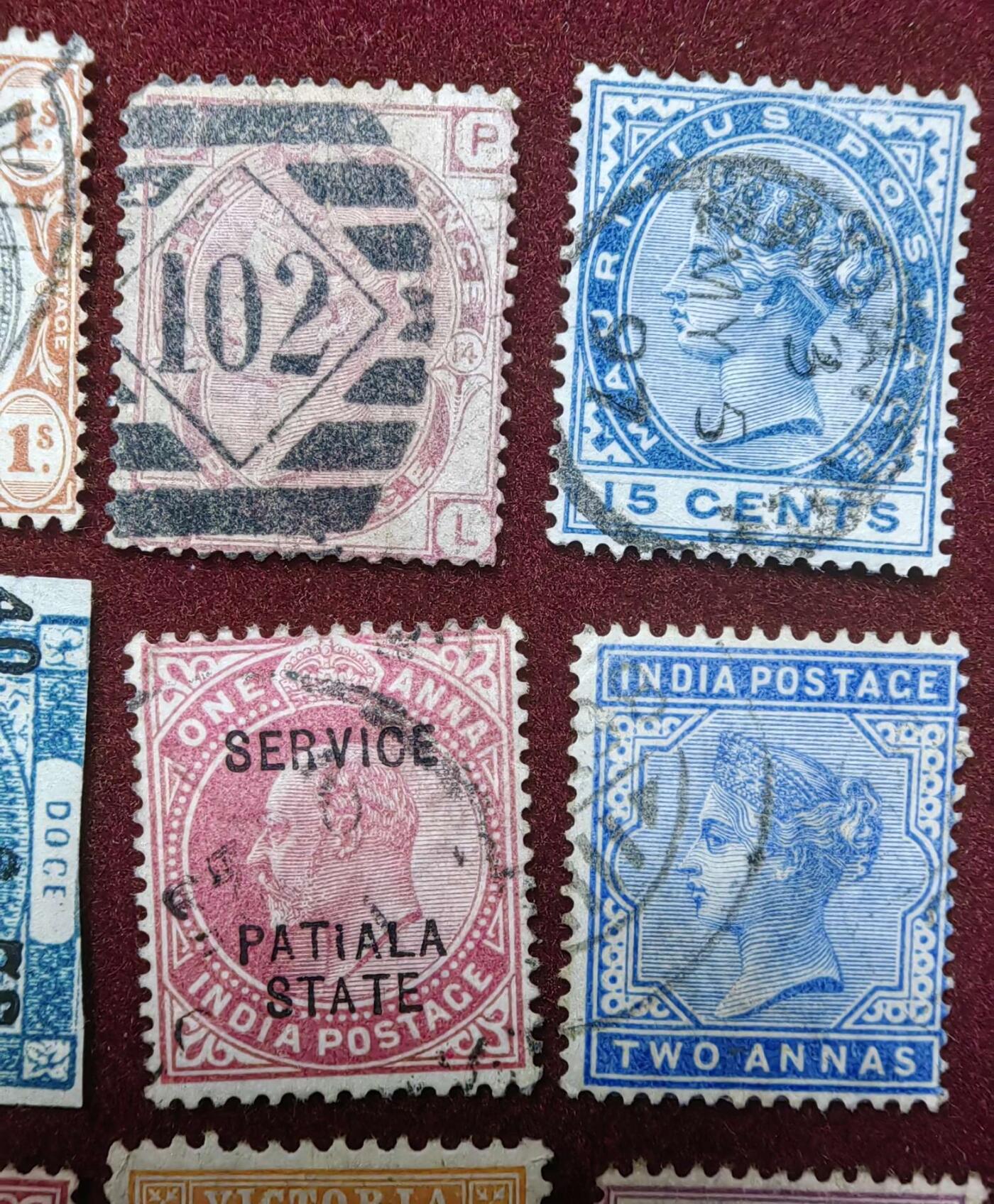 联合阁邮币社™ ——“多国邮票”0佣金 多国古典销票一组