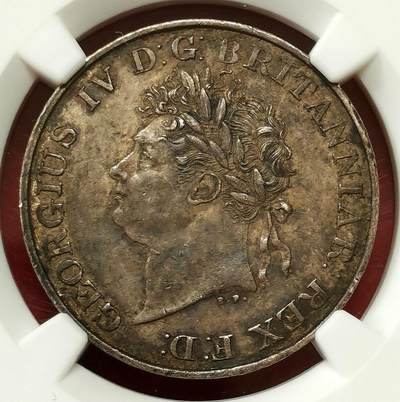 凡希社世界钱币微拍第二百七十七期 - 荐！1821英属锡兰乔四Rixdollar NGC-AU58，传世美包浆！充分流通的品种，高品不可多得的藏家品质！