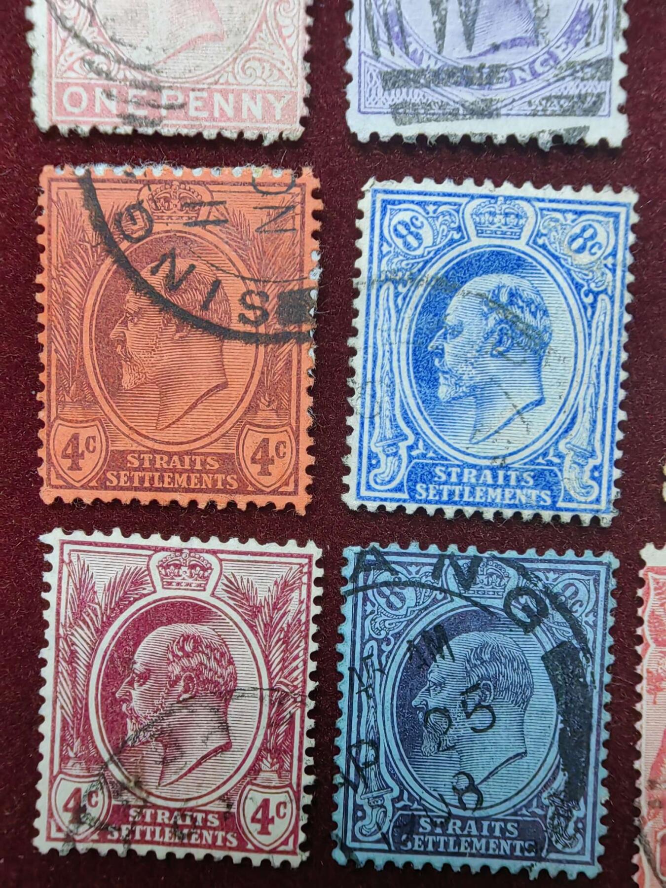 联合阁邮币社™ ——“多国邮票”0佣金 多国古典销票一组