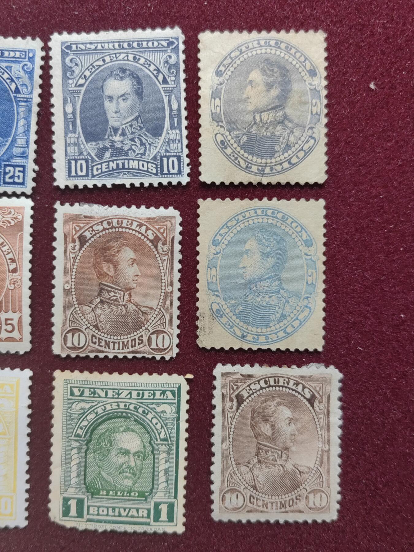 联合阁邮币社™ ——“多国邮票”0佣金 委内瑞拉古典票 新票无戳