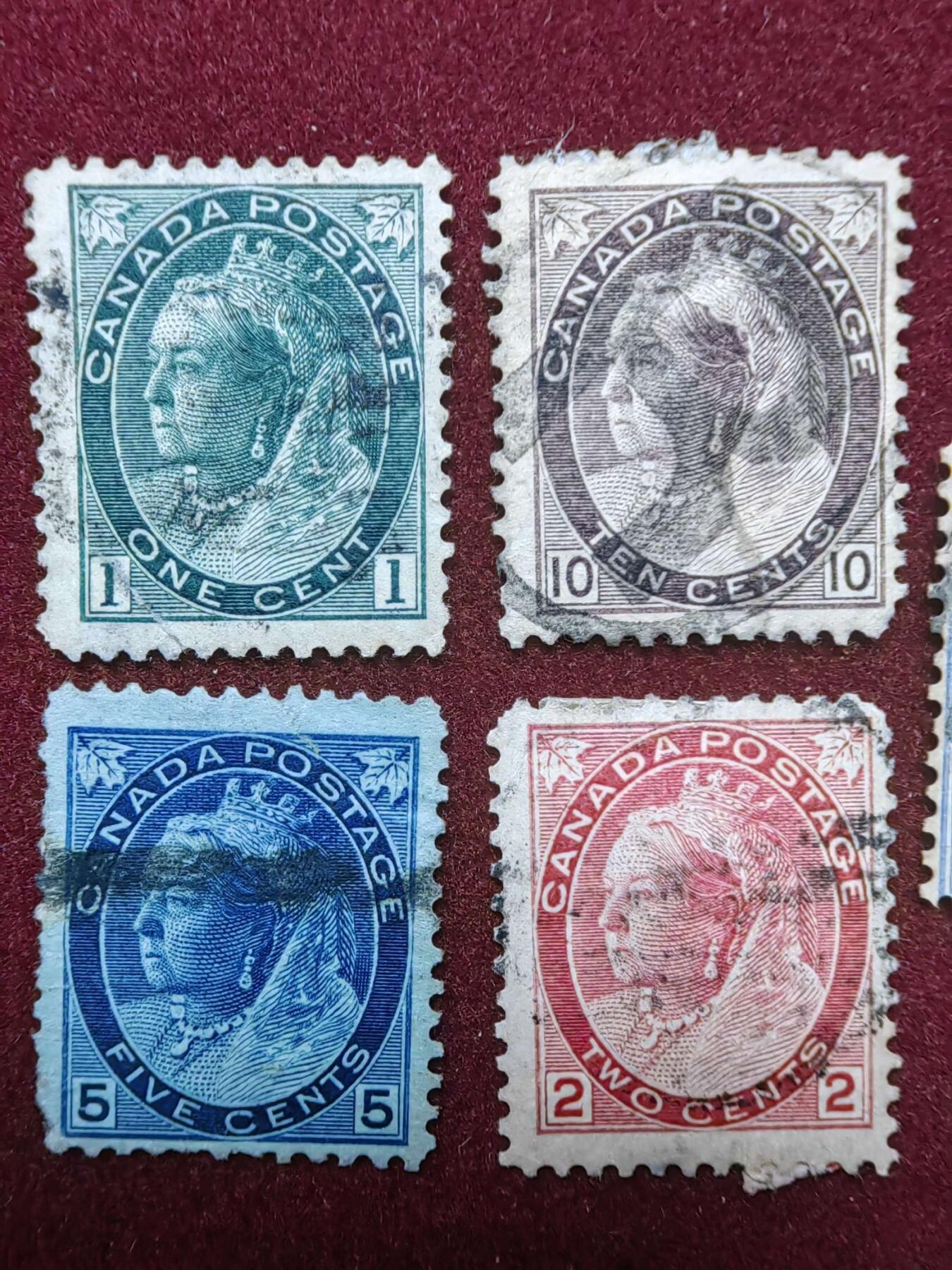 联合阁邮币社™ ——“多国邮票”0佣金 维多利亚头像古典票