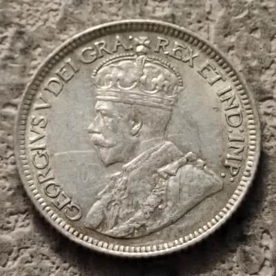 0起1加再包邮-纯粹捡漏拍-341乱拍场 - 加拿大1928年乔治五世10分银币