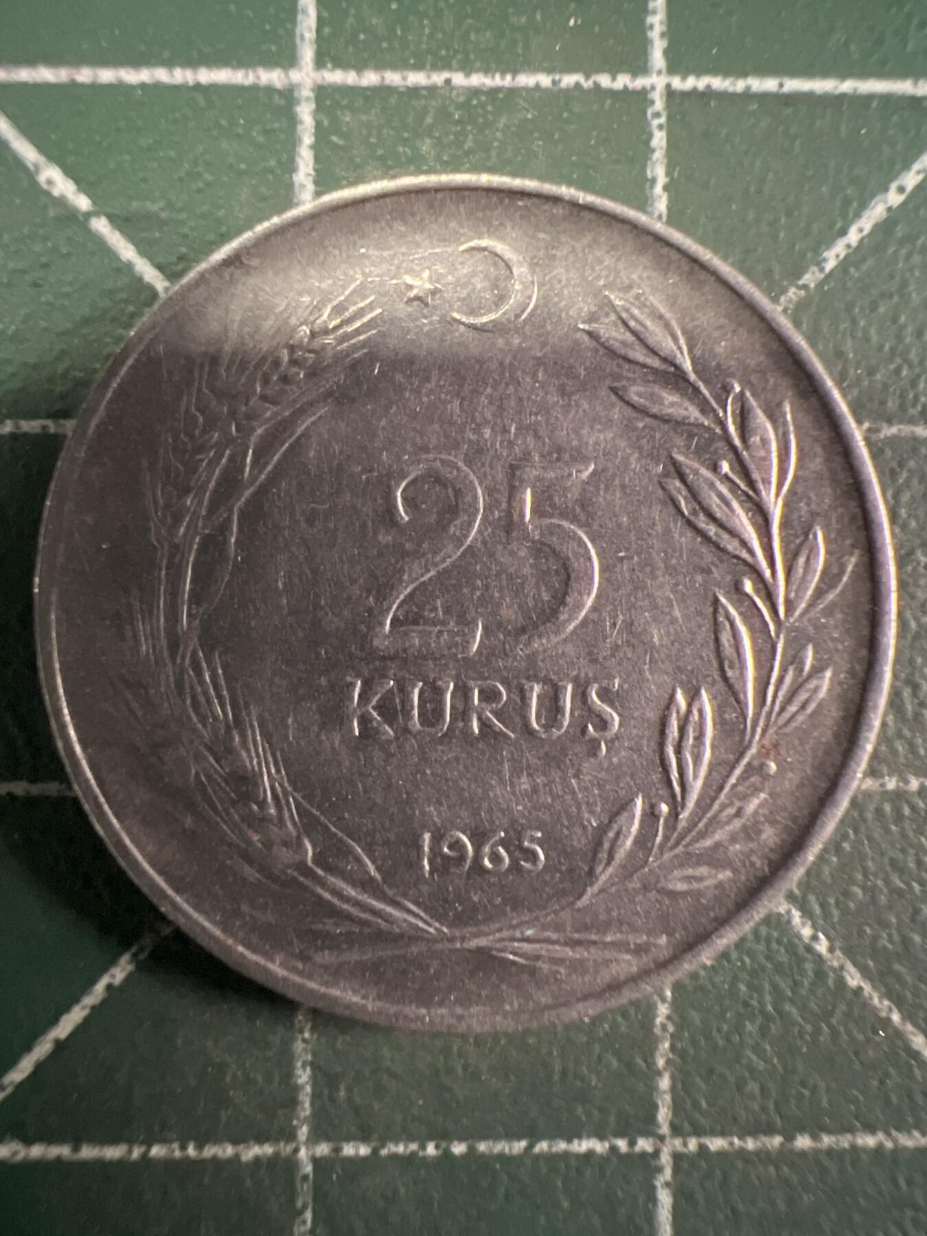 第658期 硬币场 （无押金，捡漏，全场50包邮，偏远地区除外，接收代拍业务，本店十天发一次货） 土耳其25库鲁