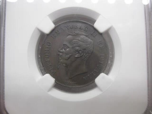NGC-AU55BN意大利1861年5分
