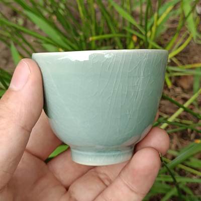 清凉寺仿古釉手工主人杯 - 清凉寺仿古釉手工主人杯