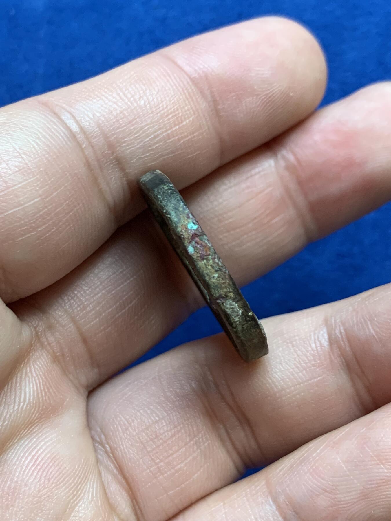 《竞宝斋》第289场- 周日，周一，周二 3场连拍 （全场包邮） 王莽时期大泉五十铜币 非常厚重 不同普通版本 27.4mm 8.43克