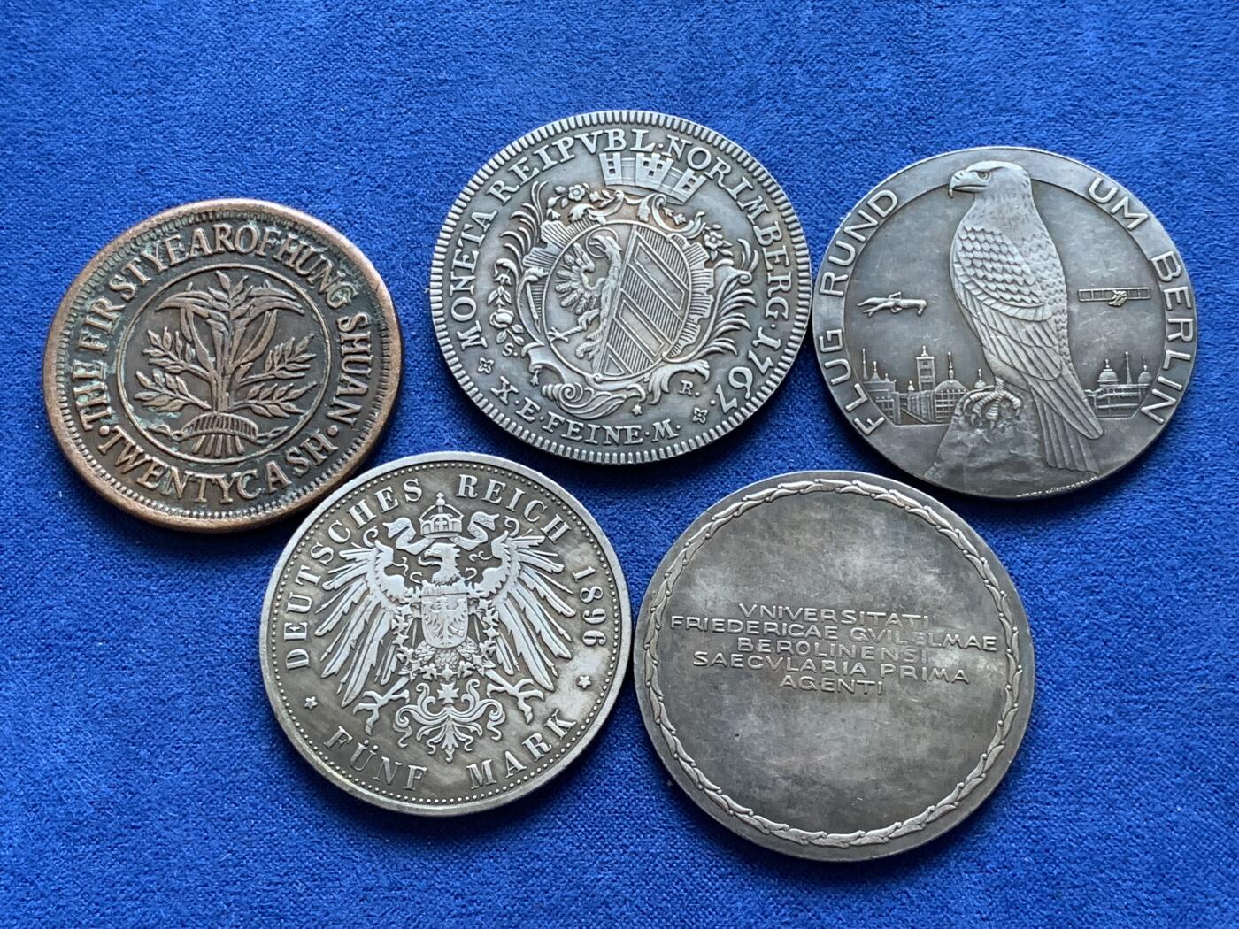 《竞宝斋》第289场- 周日，周一，周二 3场连拍 （全场包邮） 5枚一组 克朗形 臆造章 细节见图