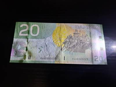 博彦收藏7月24日钱币专场 加拿大女皇20元AU 9品