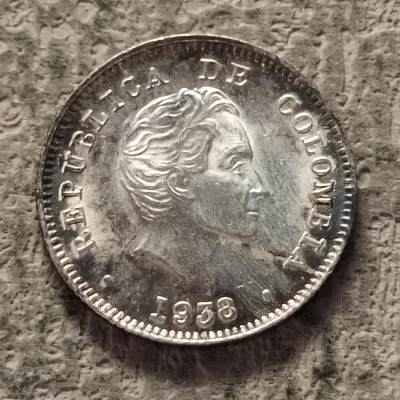 0起1加再包邮-纯粹捡漏拍-342乱拍场 - 哥伦比亚1938年10分银币