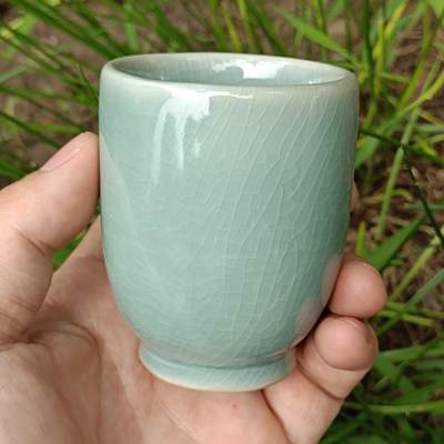 清凉寺仿古釉手工主人杯 - 清凉寺仿古釉手工主人杯