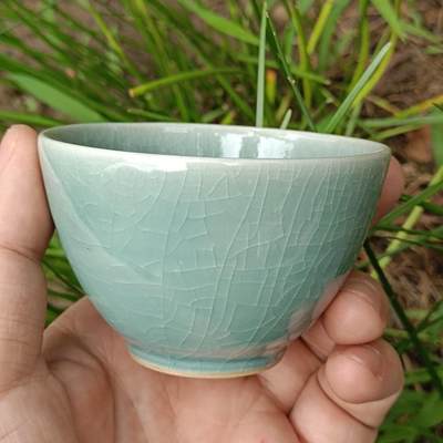 清凉寺仿古釉手工主人杯 - 清凉寺仿古釉手工主人杯