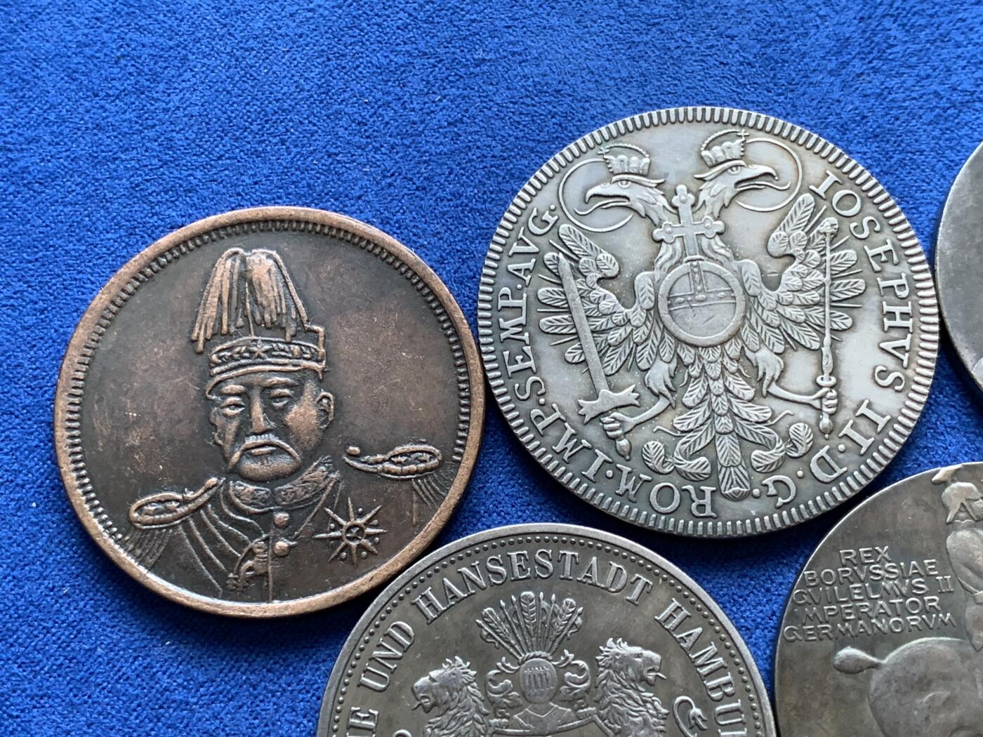 《竞宝斋》第289场- 周日，周一，周二 3场连拍 （全场包邮） 5枚一组 克朗形 臆造章 细节见图