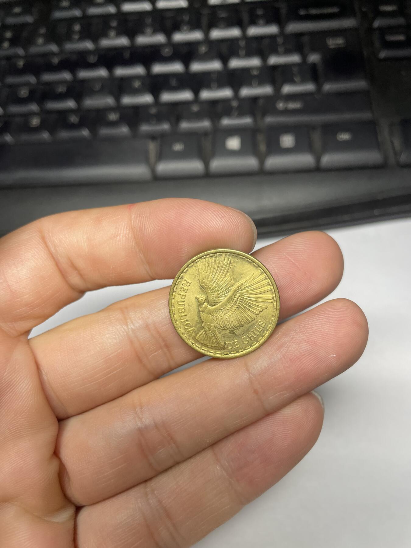 每日一拍，2024年集古藏今外币拍卖第十一期-第6场—（总第106拍），新一期拍卖开始了 1970年智利5分